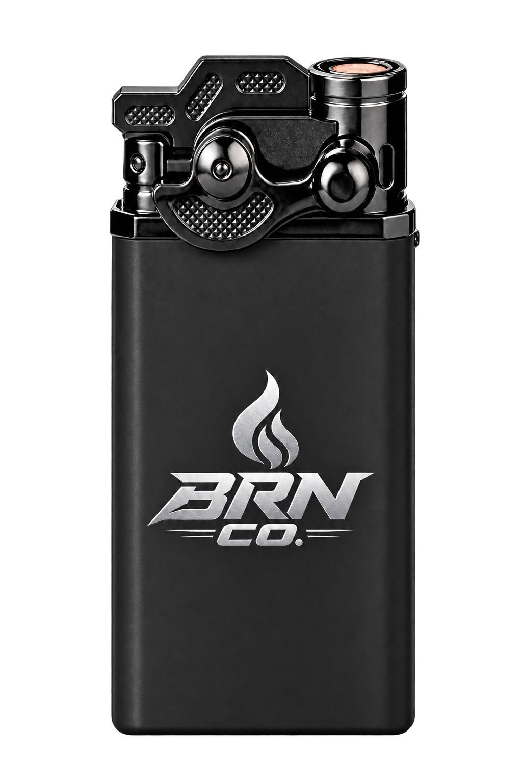 Black BRN Solo Torch with silver BRN Co. logo