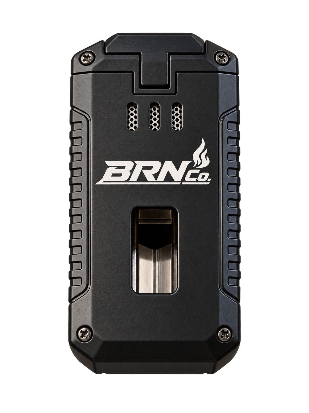 Black Utility Torch logo side