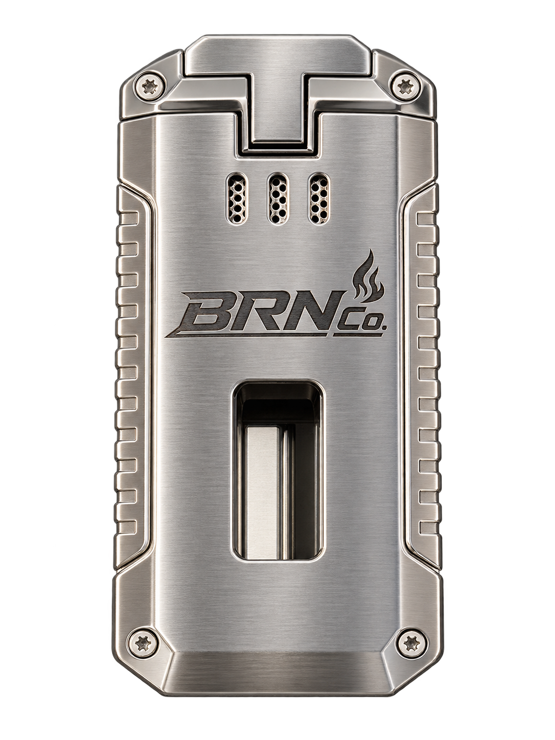 Silver Utility Torch logo side